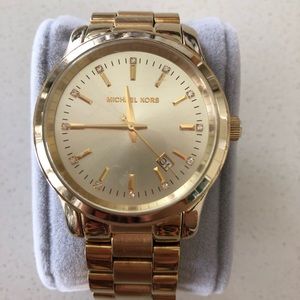 Gold Michael Kors watch